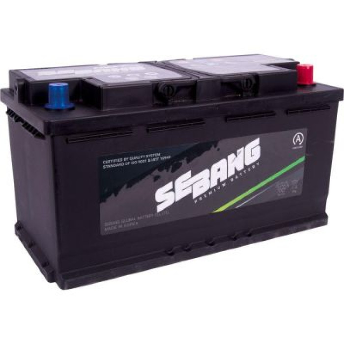 Автомобильный аккумулятор SEBANG AGM 6СТ-95Ah АзЕ 850A (CCA) AGM L5