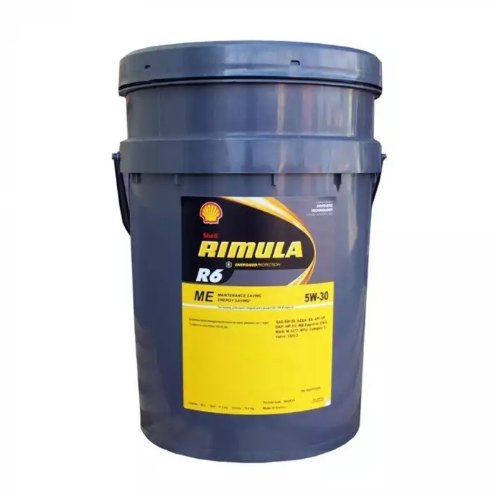 Автомобильное моторное масло Shell Rimula R6ME 5W-30 20л