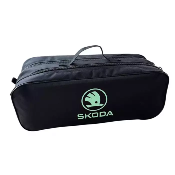 Сумка-набір автомобіліста Skoda NEW кросовер чорна 2 відділи