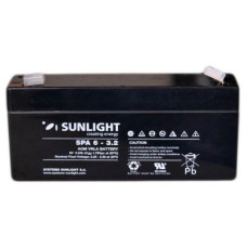 Аккумулятор тяговый SUNLIGHT 3.2Ah 6V