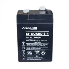 Аккумулятор тяговый SUNLIGHT 4Ah 6V