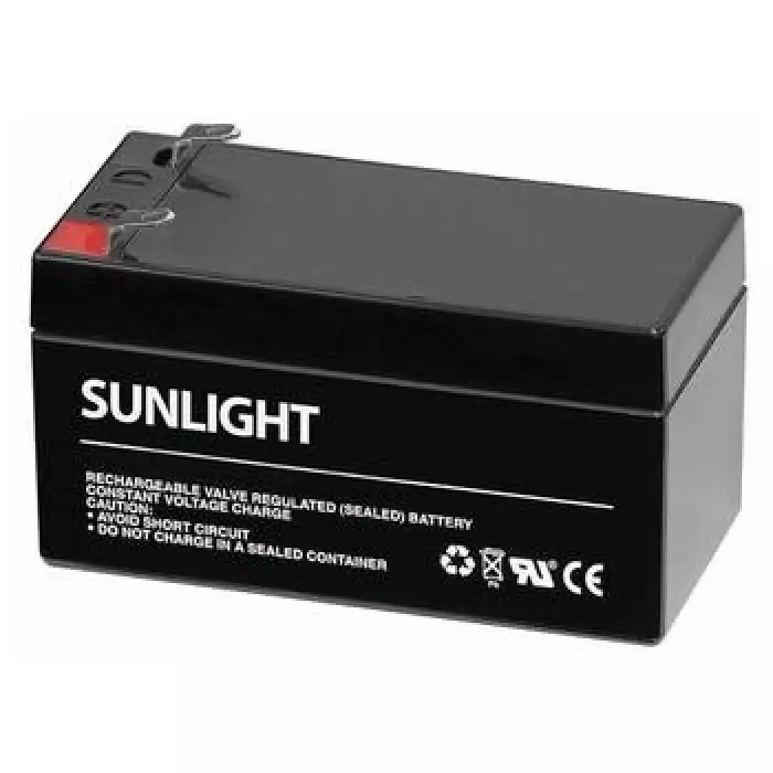 Акумулятор тяговий SUNLIGHT 1.2Ah 12V