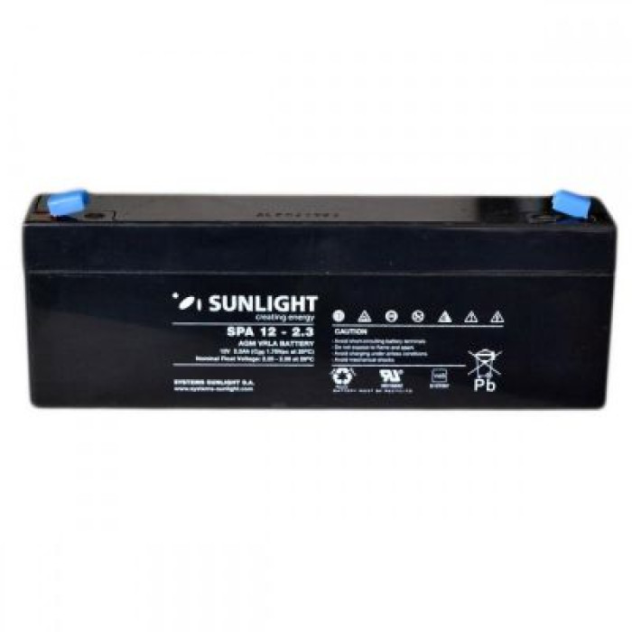 Акумулятор тяговий SUNLIGHT 2.3Ah 12V