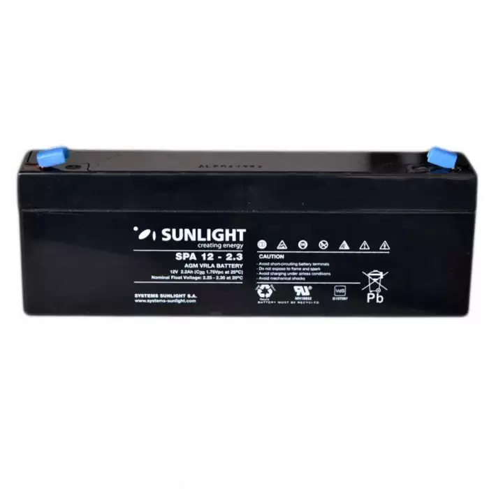Акумулятор тяговий SUNLIGHT 2.3Ah 12V