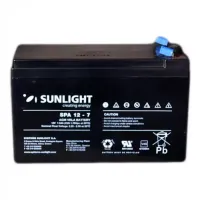 Аккумулятор тяговый SUNLIGHT 7Ah 12V