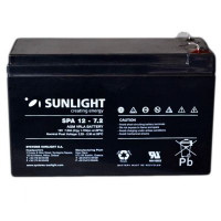 Акумулятор тяговий SUNLIGHT 7.2Ah 12V