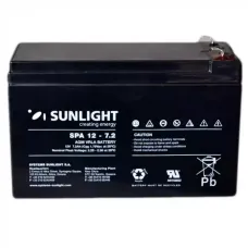 Акумулятор тяговий SUNLIGHT 7.2Ah 12V