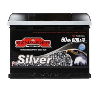 Автомобільний акумулятор SZNAJDER Silver  (L2) 60Ah 600A L+ 560 85