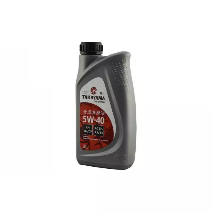 Автомобильное моторное масло TAKAYAMA Fully Synthetic 5W-40 1л