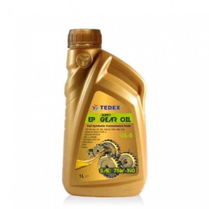 Масло трансмиссионное TEDEX SUPER GEAR SYNTHETIC GL-5 75W-90 1л