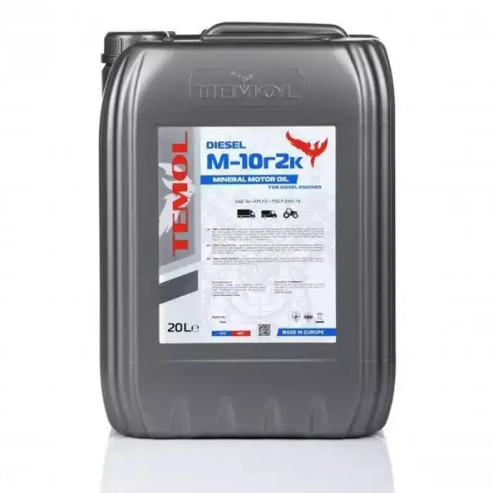 Индустриальное моторное масло TEMOL Diesel М10Г2к 20л