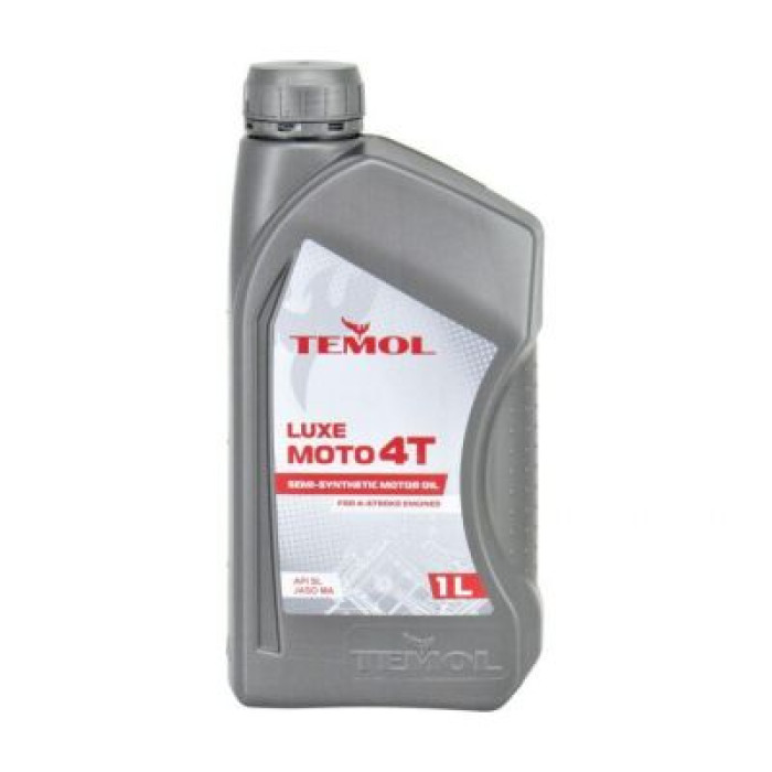 Масло моторное TEMOL Luxe Moto 4T (SAE 10W-40) 1л