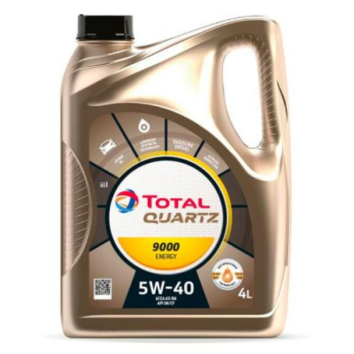 Автомобильное моторное масло TOTAL ENERGY 5W-40 QUARTZ 9000 4L 170323