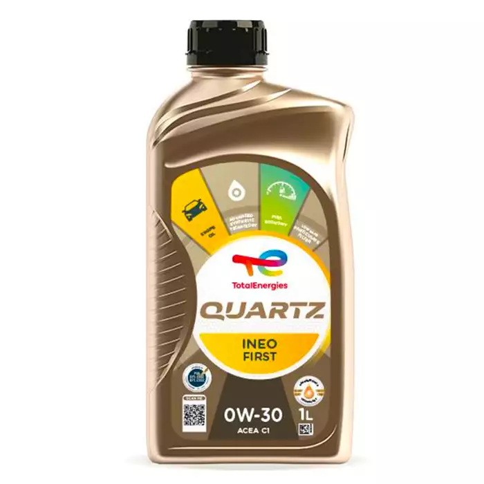 Автомобільна моторна олива TOTAL 0W-30 INEO FIRST 1L