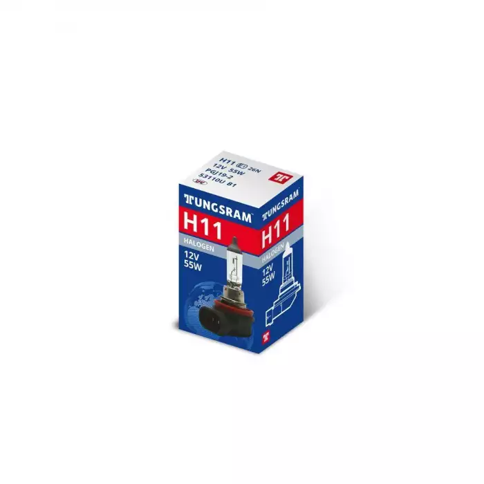 Автолампа TUNGSRAM Standart (PGJ19-2, H11, 12V, 55W) TU 53110U.1B
