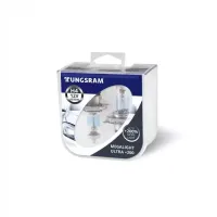 Автолампа TUNGSRAM Megalight Ultra +200 комплект (P43t, H4, 12V, 60/55W) TU 50440XHU.2PL