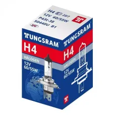 Автолампа TUNGSRAM Standart (P43t, H4, 12V, 60/55W) TU 50440UH.1K