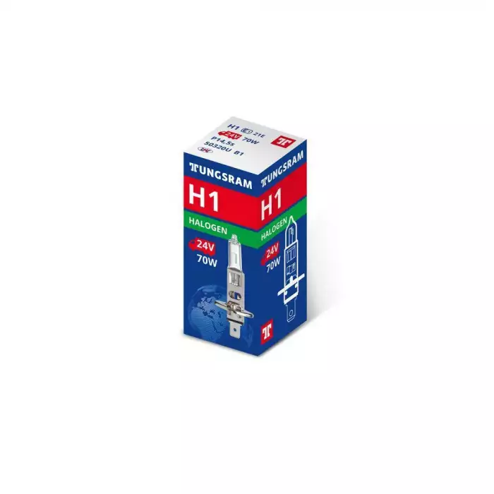 Автолампа TUNGSRAM Standart (P14.5s, H1, 24V, 70W) TU 50320/1U.1K