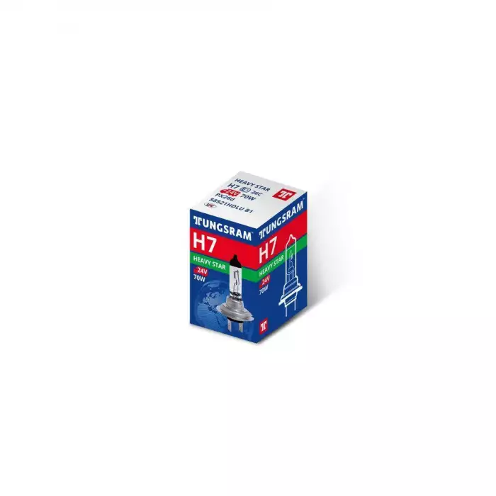 Автолампа TUNGSRAM Standart (PX26d, H7, 24V, 70W) TU 58521U.1K