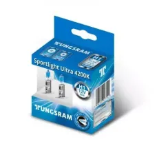 Автолампа TUNGSRAM Sportlight Ultra комплект (P14.5s, H1, 4200K, 12V, 55W) TU 50310SBU.2D