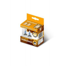 Автолампа TUNGSRAM Megalight Ultra +150 комплект (P43t, H4, 12V, 60/55W) TU 50440NXNU.2D