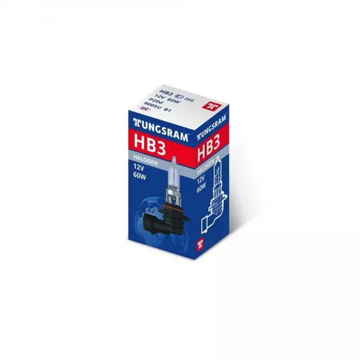 Автолампа TUNGSRAM Standart (P20d, HB3, 12V, 60W) TU 53060U.1K