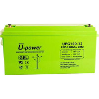 Акумулятор гелевий U-power GEL 150Ah Аз UPG150-12