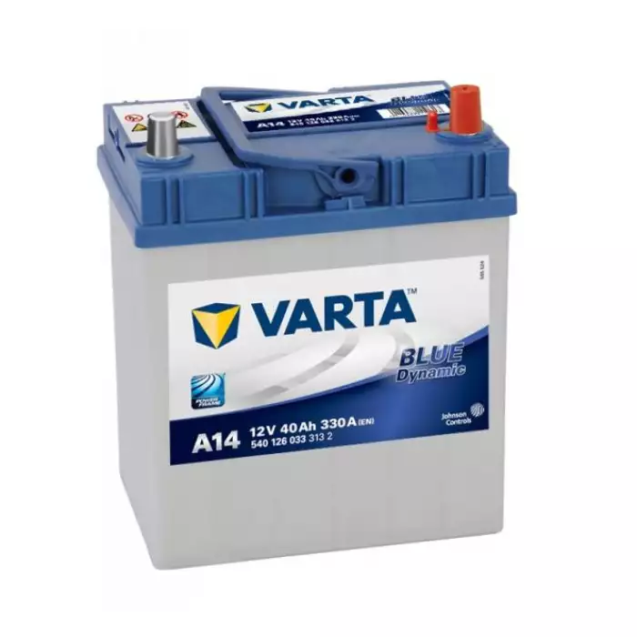 Автомобільний акумулятор VARTA Blue Dynamic A14 6СТ-40Ah АзЕ ASIA 330A (EN) ТК 540126033
