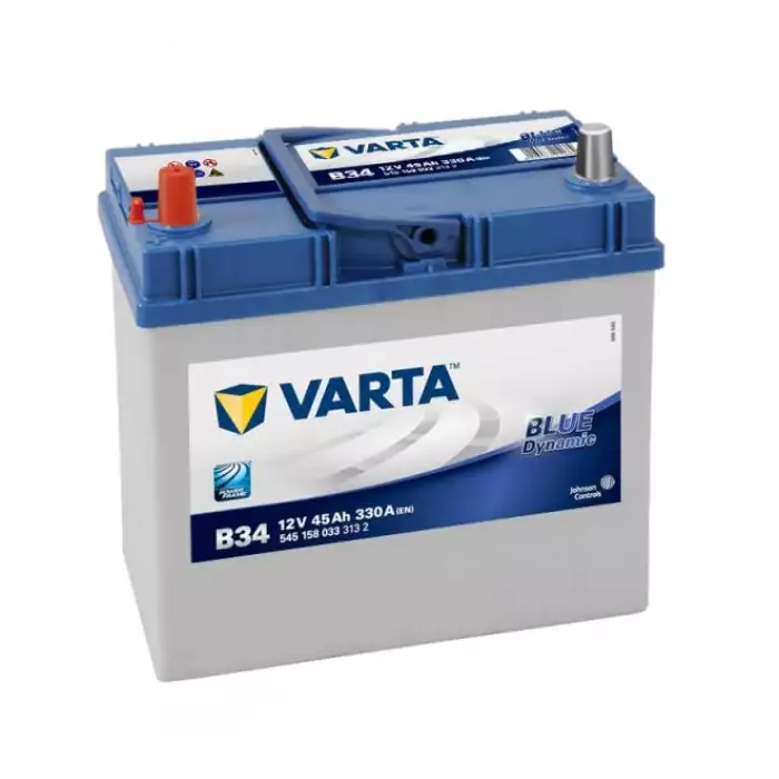 Автомобільний акумулятор VARTA Blue Dynamic B34 6СТ-45Ah Аз ASIA 330A (EN) 545158033