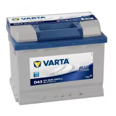 Автомобільний акумулятор VARTA Blue Dynamic D43 6СТ-60Ah Аз 540A (EN) 560127054