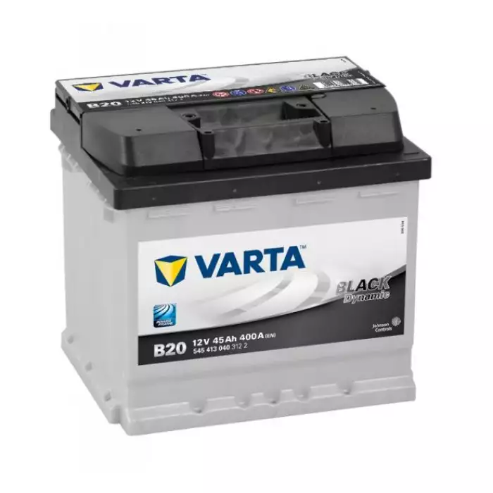 Автомобільний акумулятор VARTA Black Dynamic B20 6СТ-45Ah Аз 400A (EN) 545413040