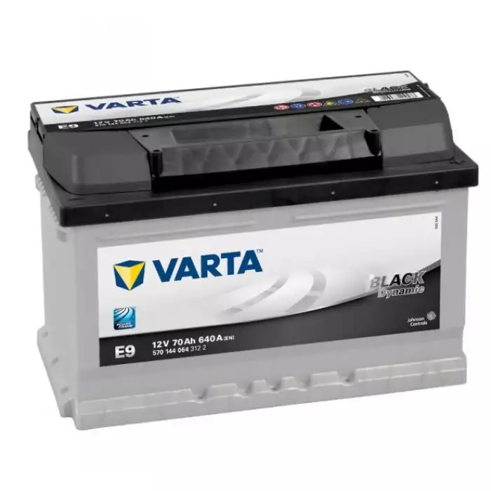 Автомобільний акумулятор VARTA Black Dynamic E9 6СТ-70Ah АзЕ 640A (EN) 570144064