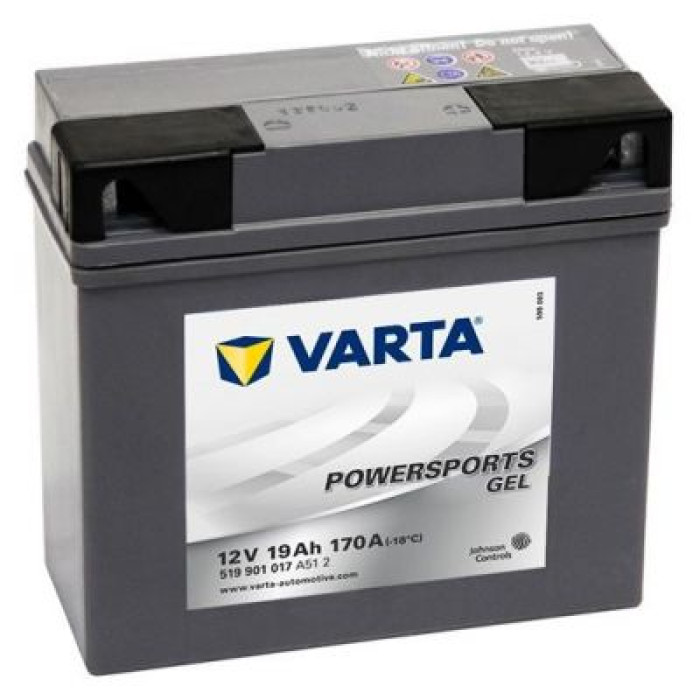 Мото аккумулятор VARTA Funstart GEL 12V 19Ah 519901017