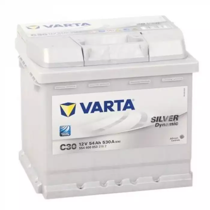 Автомобільний акумулятор VARTA Silver Dynamic C30 6СТ-54Ah АзЕ 530A (EN) 554400053