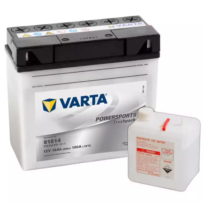 Мото акумулятор VARTA Funstart 12V 51814