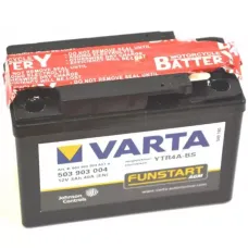 Мото аккумулятор VARTA AGM Funstart 12V YTR4A-BS