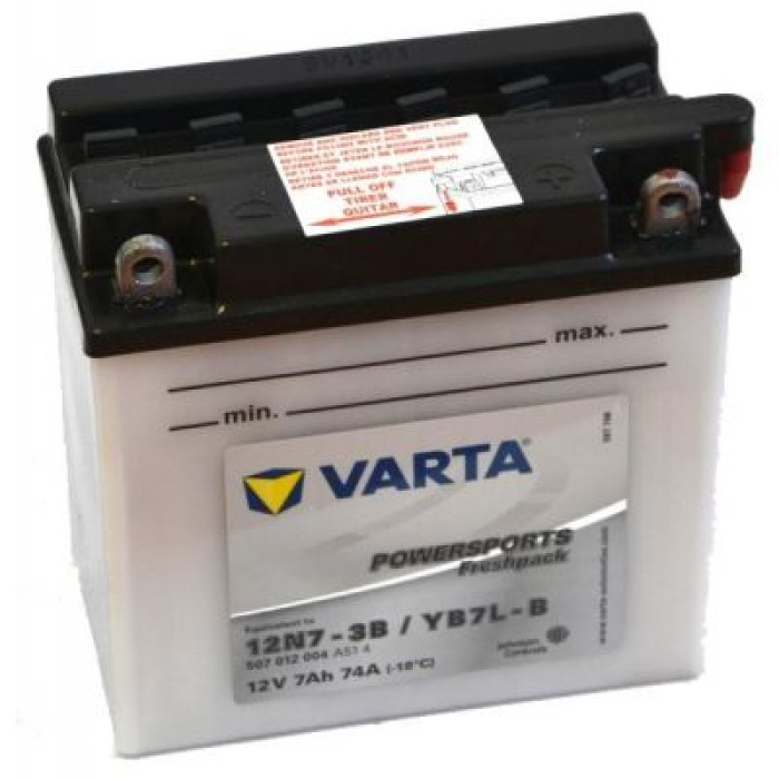 Мото аккумулятор VARTA Poversports 12V 12N7-3B
