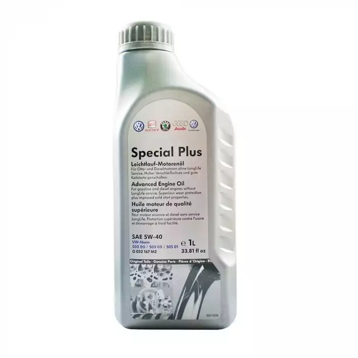 Автомобільна моторна олива VAG Special Plus 5W-40 1л