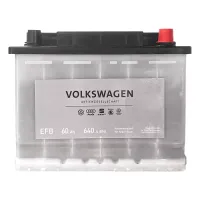 Автомобільний акумулятор EXIDE EFB 6СТ-60Ah АзЕ 640А (EN) orignal for VW 000915105FB