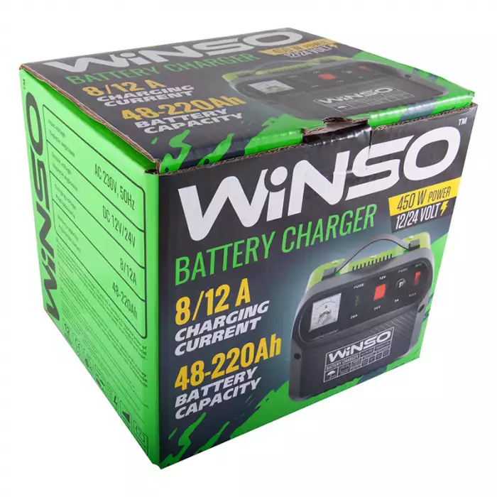 Зарядний пристрій АКБ Winso Battery Charger 12/24В 20А 139500