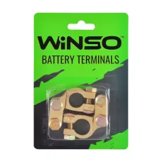 Клеммы аккумуляторные Winso Battery Terminals латунные 2шт блистер 146400
