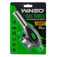 Пальник газовий WINSO з автоматичним п'єзорозпалом довжина сопла 68мм 260220