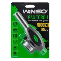 Пальник газовий WINSO з автоматичним п'єзорозпалом довжина сопла 68мм 260220
