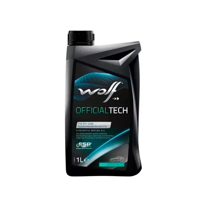 Автомобільна моторна олива WOLF Officialtech 5W-30 1л