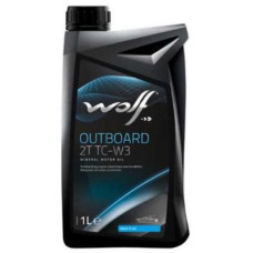 Масло моторное WOLF OUTBOARD 2T TC-W3 1л 8302008