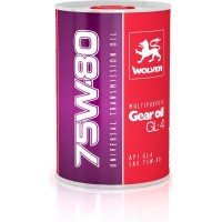 Масло трансмиссионное WOLVER MULTIPURPOSE GEAR OIL 75W-80 GL-4 1л 4260360944727