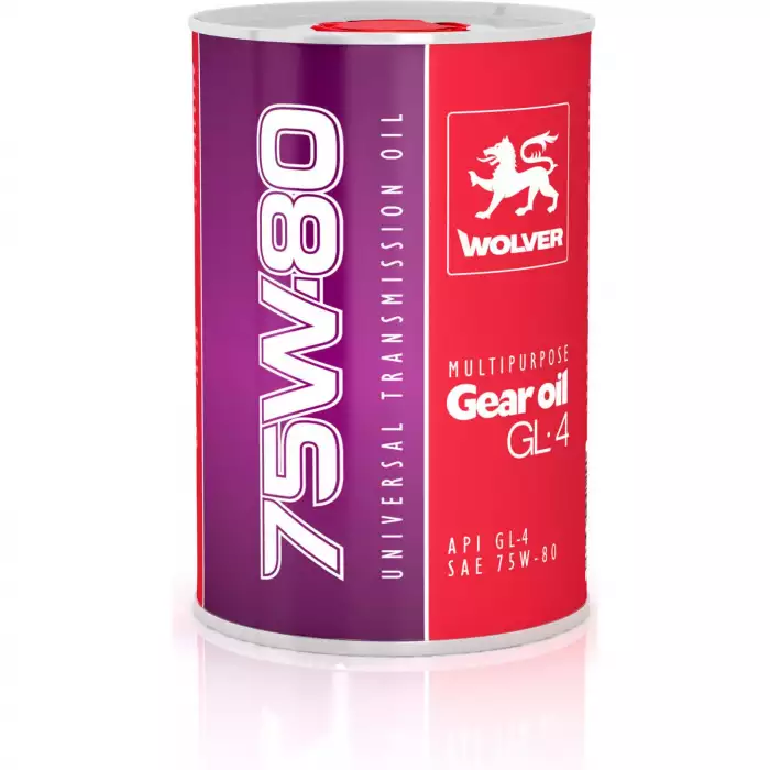 Масло трансмиссионное WOLVER MULTIPURPOSE GEAR OIL 75W-80 GL-4 1л 4260360944727