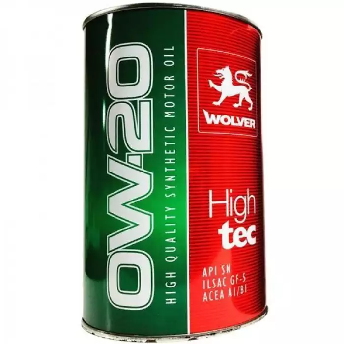 Автомобильное моторное масло WOLVER HIGHTEC 0W-20 1л 4260360943478