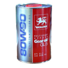 Олива трансмісійна WOLVER MULTIGRADE HYPOID GEAR OIL 80W-90 GL-5 1л