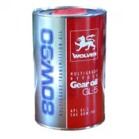 Олива трансмісійна WOLVER MULTIGRADE HYPOID GEAR OIL 80W-90 GL-5 1л